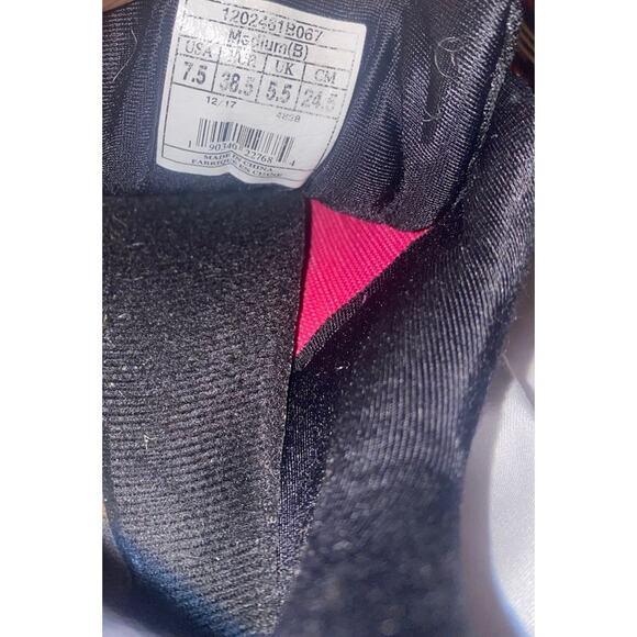 Brooks Ghost 10 Women's Lace Up Sneakers Size 7.5 Black pink White - Picture 12 of 14